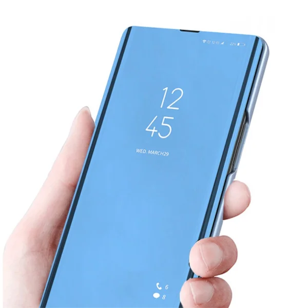 Калъф Тефтер View Window за Xiaomi Redmi 10C, Син 3