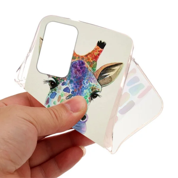 Silicone case for Samsung Galaxy A33 5G, Giraffe 2
