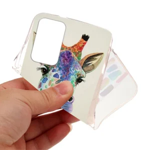 Silicone case for Samsung Galaxy A33 5G, Giraffe 3