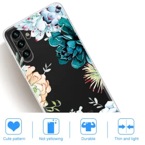 Силиконов калъф за Samsung Galaxy A13 5G, Цветя 3