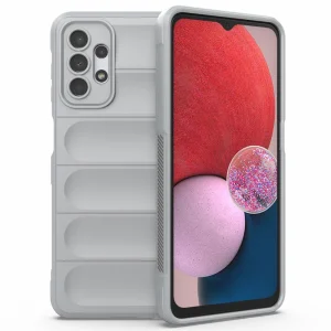Силиконов калъф Wear-resistant за Samsung Galaxy A13 4G, Сив