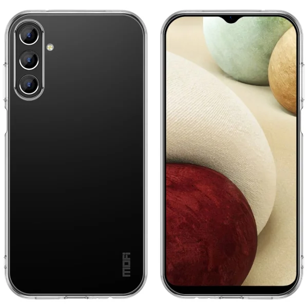 MOFI Silicone Case for Samsung Galaxy A13 5G, Transparent 2