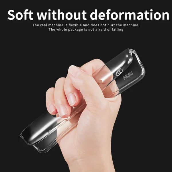 MOFI Silicone Case for Samsung Galaxy A13 5G, Transparent 4