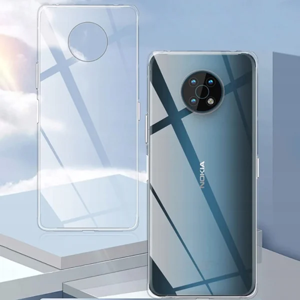 Silicone case for Nokia G50, 0.5mm, Transparent 3
