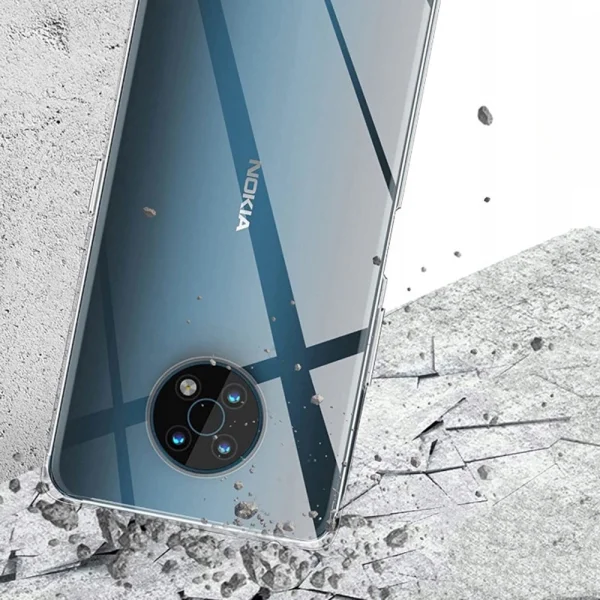Silicone case for Nokia G50, 0.5mm, Transparent 4