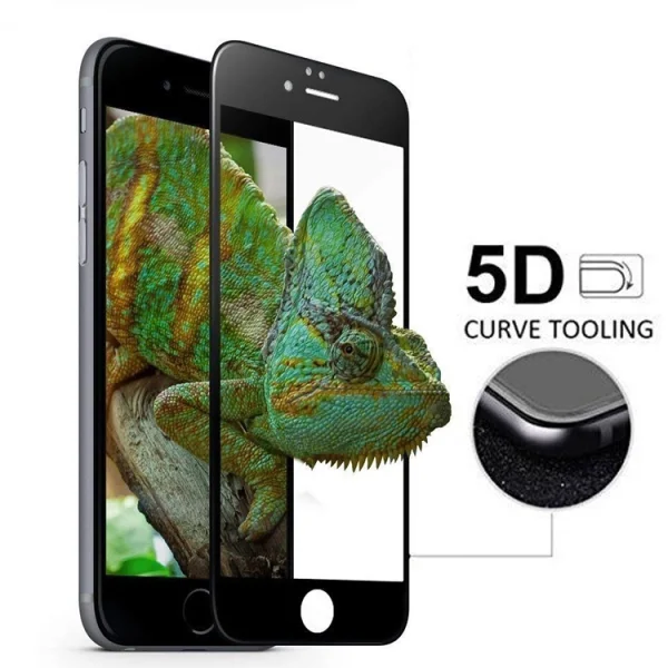 Glass Protector 5D Full Glue Iphone 7 / 8 / iPhone SE 2020(4.7), Black 1