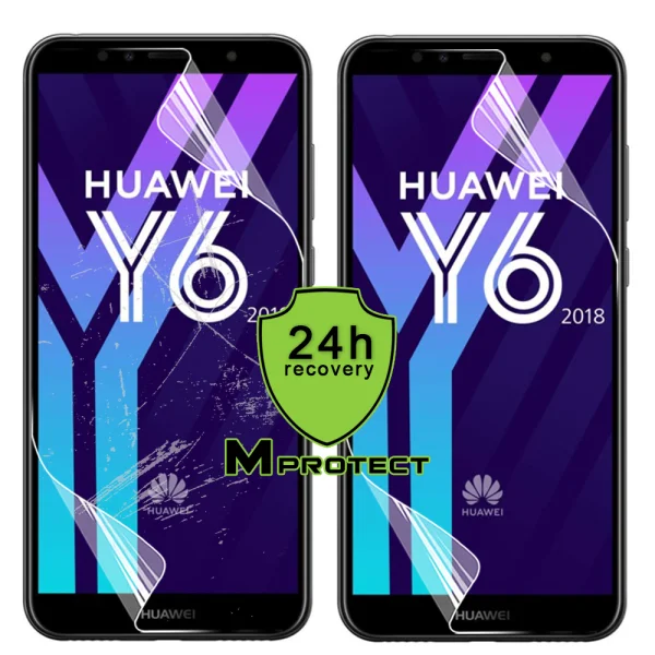 Hydrogel protector MProtect Prof Resistant for Huawei Y6 2018, front shell 3