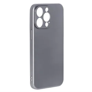 Силиконов калъф METALLIC за iPhone 13 PRO, Сив