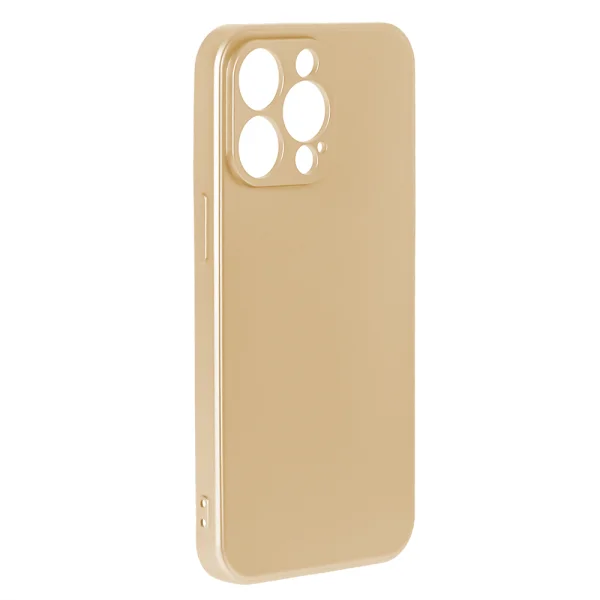 Silicone case METALLIC for iPhone 13 PRO, Gold 2