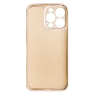 Silicone case METALLIC for iPhone 13 PRO, Gold 3