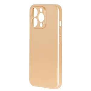 Силиконов калъф METALLIC за iPhone 13 PRO, Златист