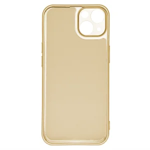 Silicone case METALLIC for iPhone 13, Gold 3