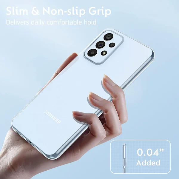 Силиконов калъф за Samsung Galaxy A53 (5G), 0.5mm, Прозрачен 3