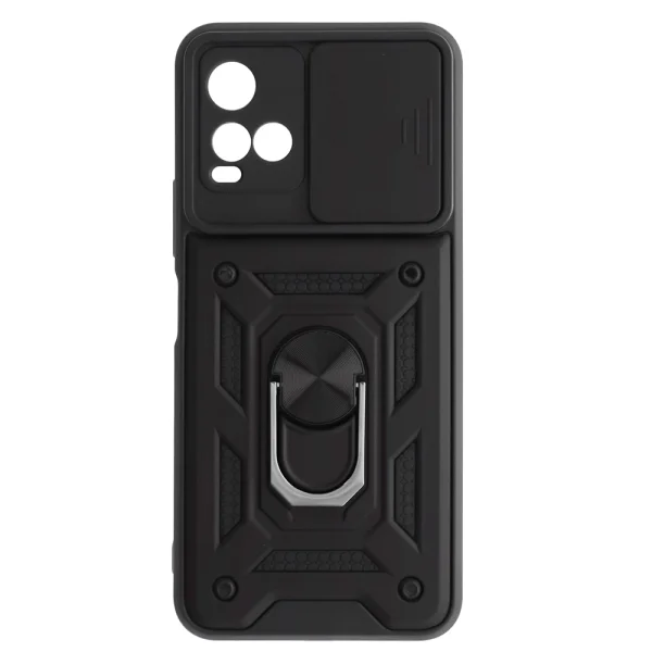 Shockproof case Slide Camera for Vivo Y21S/Y33S, Black 1
