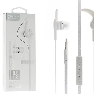 Слушалки с Микрофон PCPRO RX-18, Бял