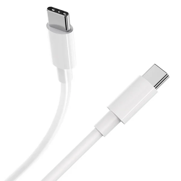 Charger Prestico F8S, 220V, USB-C, with USB-C to USB-C cable, 20W, PD, White 3