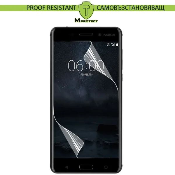 Hydrogel Protector Prof Resistiant for Nokia 6 2017, front shell 1