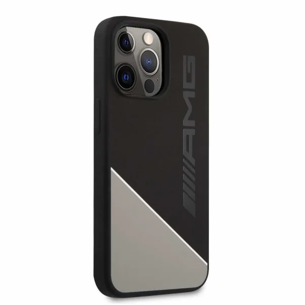 AMG Liquid Case for iPhone 13 Pro, Black-Gray 1