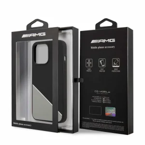 AMG Liquid Case for iPhone 13 Pro, Black-Gray 6