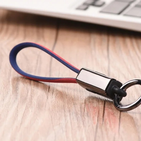 USB Cable HOCO U36 to Micro USB, Red / Blue 2
