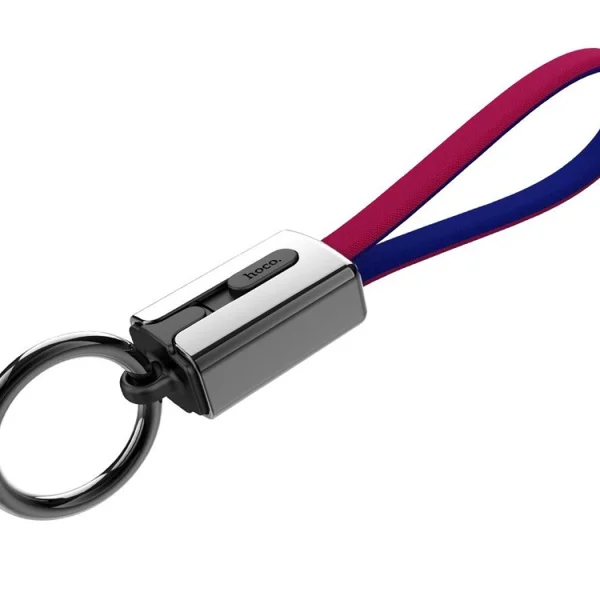 USB Cable HOCO U36 to Micro USB, Red / Blue 4
