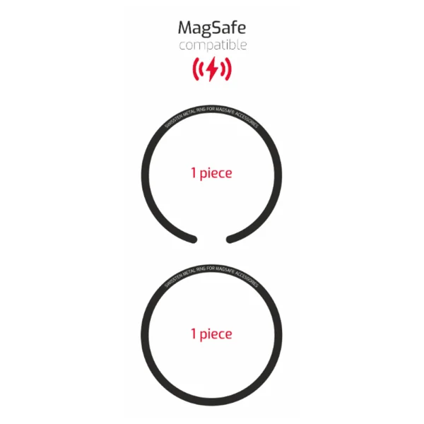 SWISSTEN MAGSF Metal Pad Set, black 4