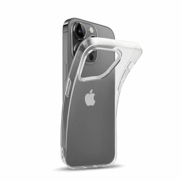 Silicone case for iPhone 14 Pro Max, transparent 4