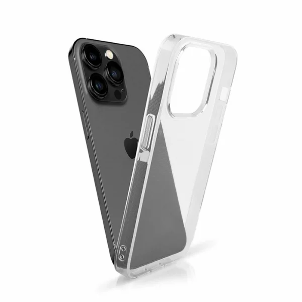 Silicone case for iPhone 14 Pro Max, transparent 3
