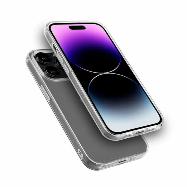 Silicone case for iPhone 14 Pro Max, transparent 2