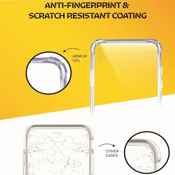 Shockproof case Armor Jelly Roar for iPhone 14 Plus, Transparent 4