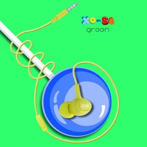 Слушалки с микрофон XO Candy XO-S6, Зелен 3