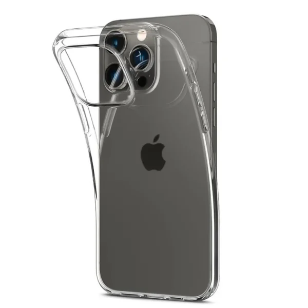 Silicone Case for iPhone 14 Pro, 0.5mm, Transparent 1