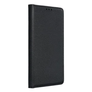 Калъф Тефтер Smart Book за iPhone 14 Pro, Черен