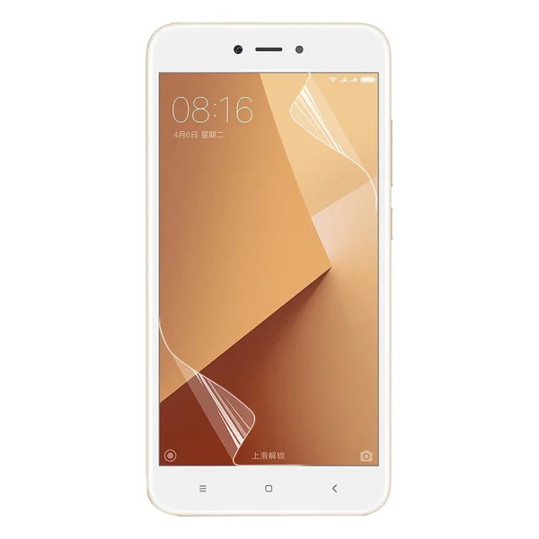 Хидрогел протектор за Xiaomi Redmi 5A, front shell 2