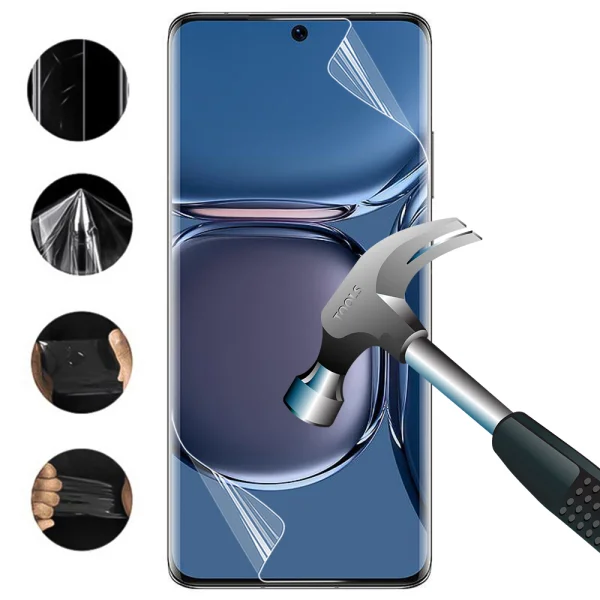 Anti-Shock Hydrogel Protector for Huawei P50, front shell 1
