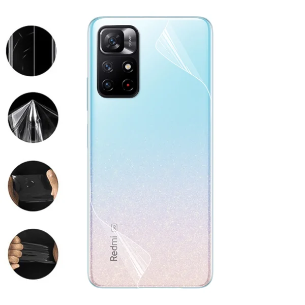 Hydrogel back protector for Xiaomi redmi note 11s 5g 1