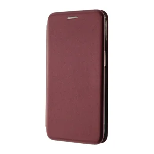 Калъф Тефтер ELEGANCE за iPhone 14 Plus, бордо