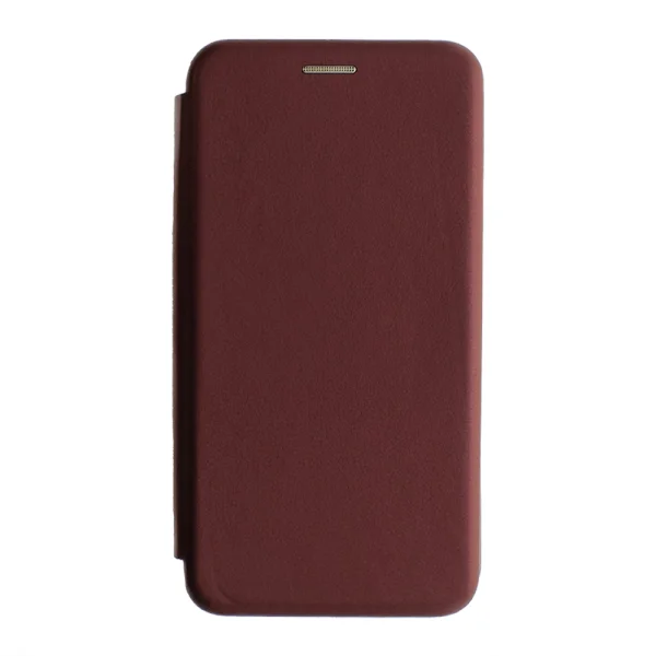 Калъф Тефтер ELEGANCE за iPhone 14, бордо 1