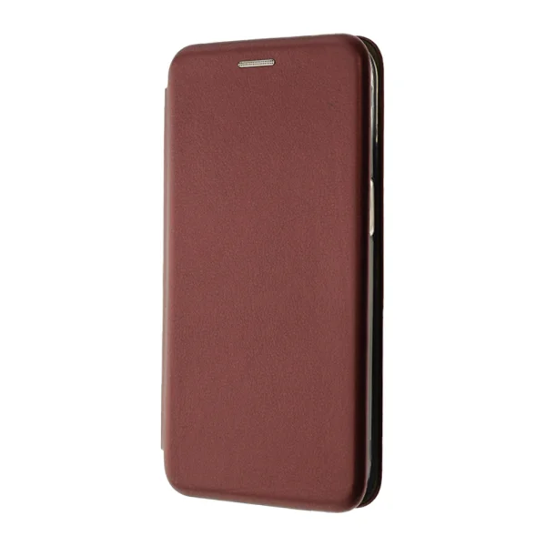 Калъф Тефтер ELEGANCE за iPhone 14, бордо 2