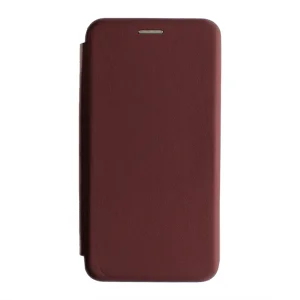 Калъф Тефтер ELEGANCE за iPhone 14, бордо