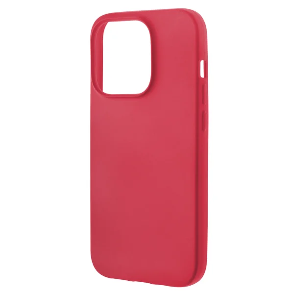 Силиконов калъф Level за iPhone 14 Pro, Червен 1