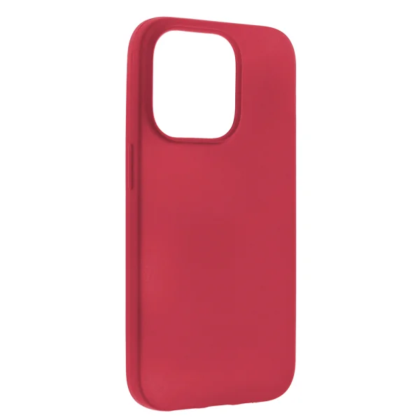 Силиконов калъф Level за iPhone 14 Pro, Червен 2