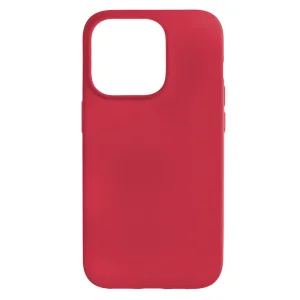 Силиконов калъф Level за iPhone 14 Pro, Червен 3