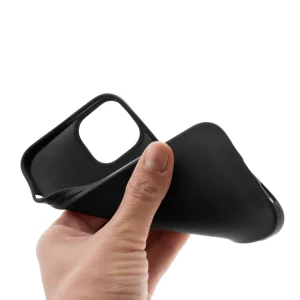 Silicone case Level for iPhone 14 Plus, Black 4