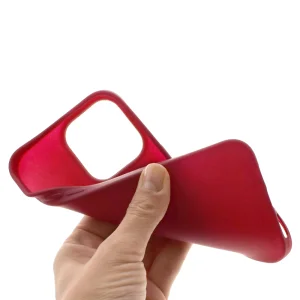 Silicone case Level for iPhone 14 Pro Max, Dark red 4