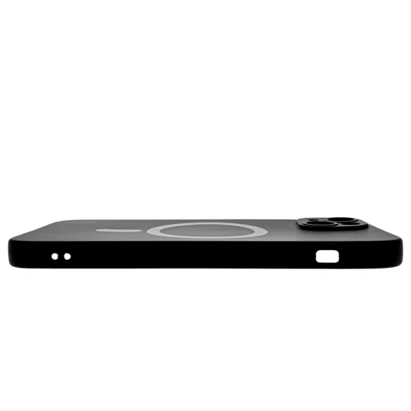Mag-net silicone case for iPhone 14, Black 5
