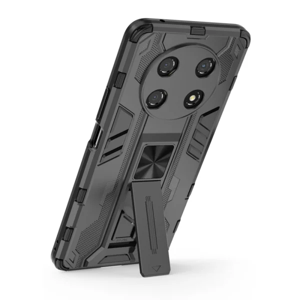 Удароустойчив гръб Vertical Kickstand за Honor X30 / X9 5G / Magic 4 Lite 5G, черен 2
