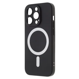 Силиконов калъф Mag-net за iPhone 14 Pro Max, Черен 4