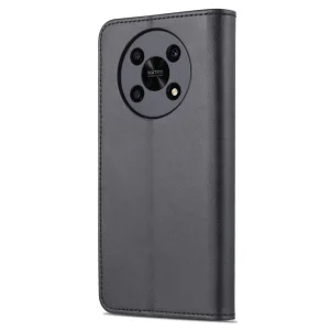 AZNS Leather Wallet Case for Honor X30 / X9 5G / Magic 4 Lite 5G, black 3