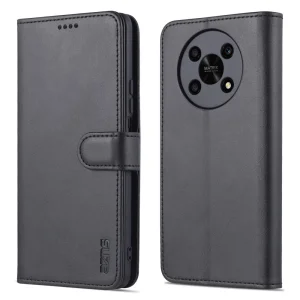 Калъф Тефтер AZNS Leather за Honor X30 / X9 5G / Magic 4 Lite 5G, черен